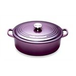 Cocotte ovale cassis 29 cm Le Creuset